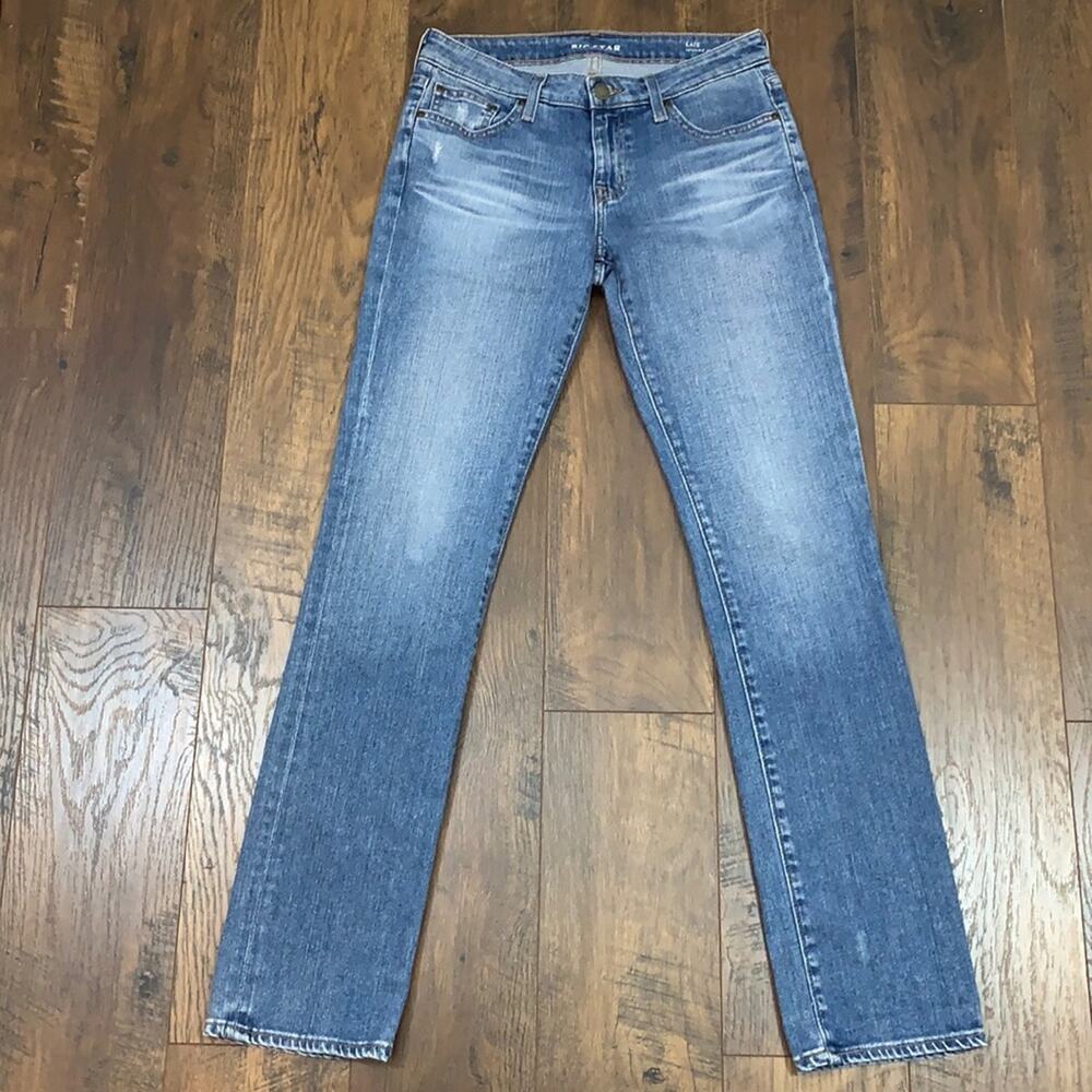 Big Star Kate Relaxed Straight Light Wash Jeans